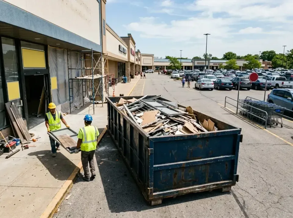 retail-store-renovation-debris-003 — frequently asked questions, Roll-off Dumpster Rentals in Dayton, TX